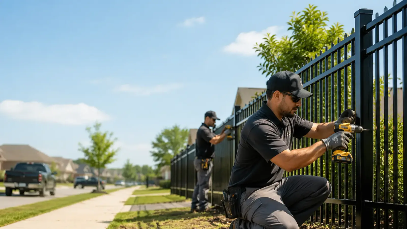 Metal Fence Installation in Matagorda, TX
